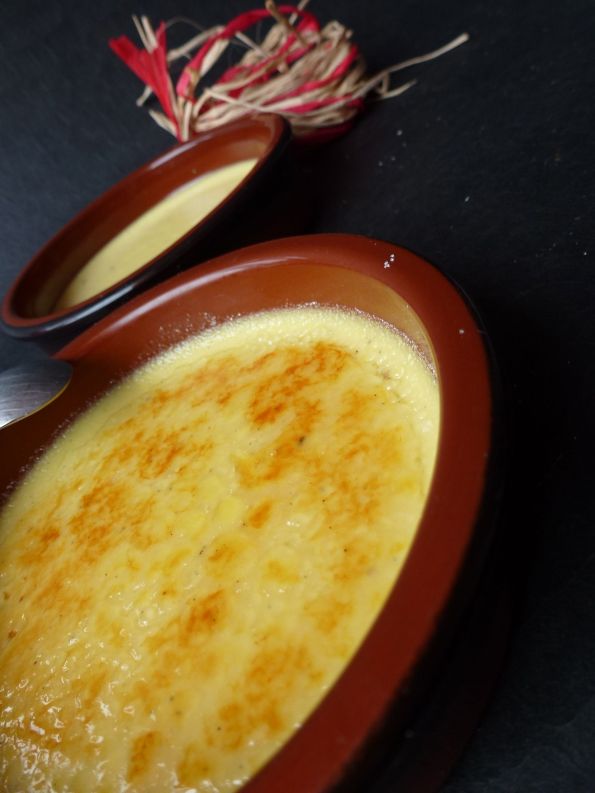 Dessert, Crème brûlée au yuzu